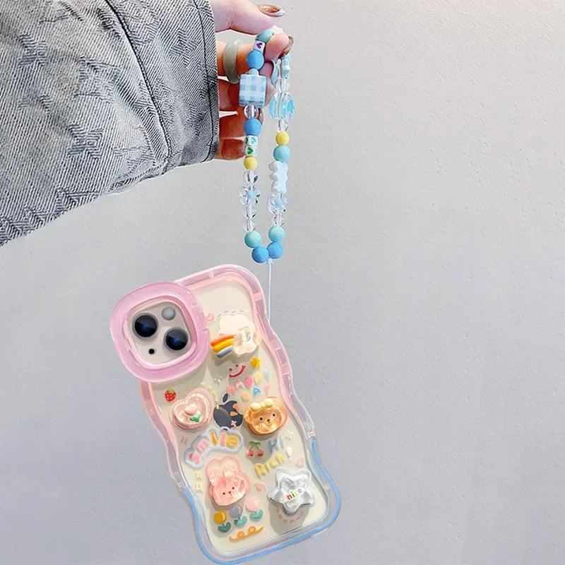 Bead Chain Aesthetic Phone Case