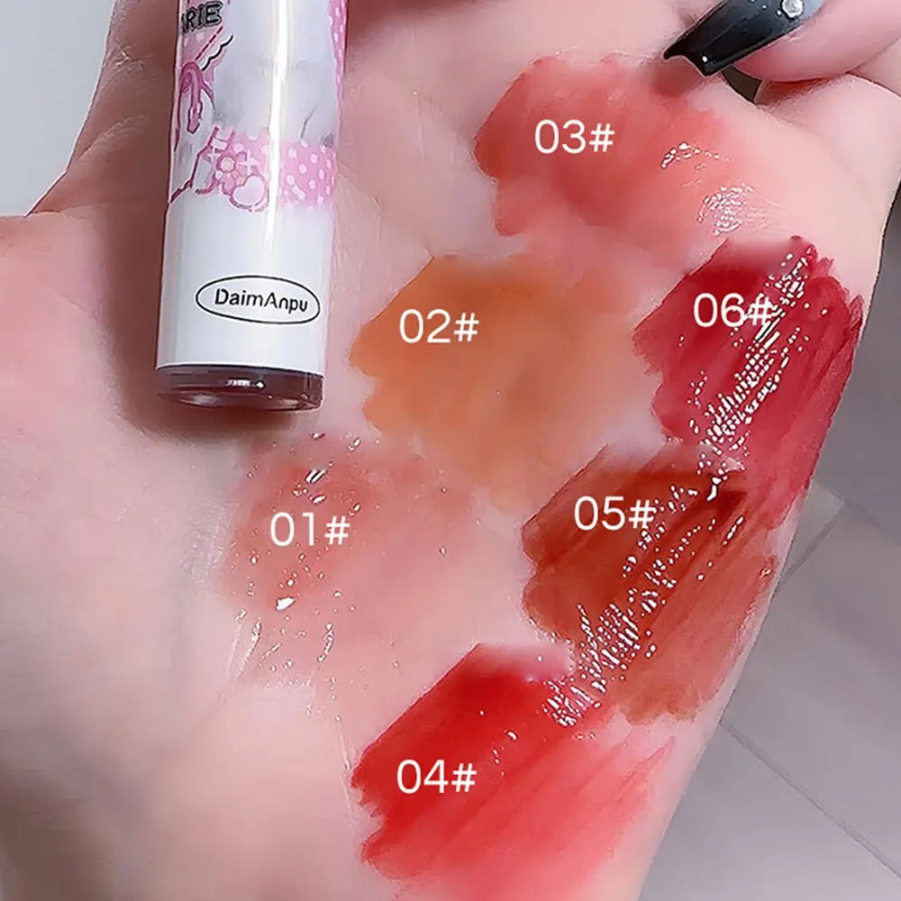 Cat Mirror Lip Glaze Set